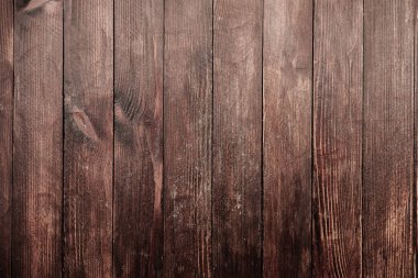 Klasik kahverengi ahşap arka plan dokusu. Eski boyalı ahşap duvar