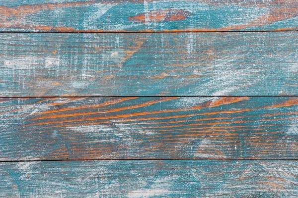 Vintage Blauen Holz Hintergrund Textur Alte Bemalte Holzwand — Stockfoto