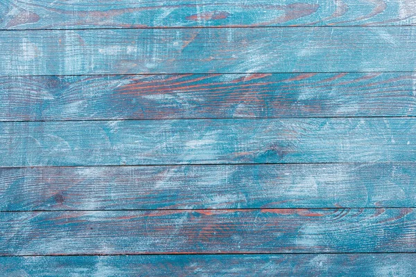 Texture Fond Vintage Bois Bleu Vieux Mur Bois Peint — Photo