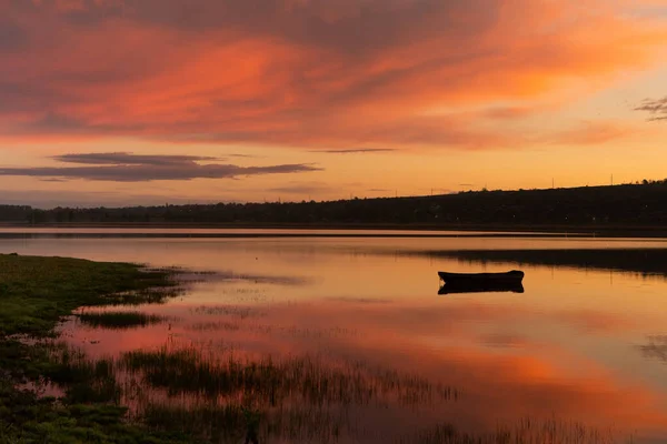 Hermoso Paisaje Con Lago Árboles Increíble Naturaleza Europa Hermoso Lugar — Foto de Stock