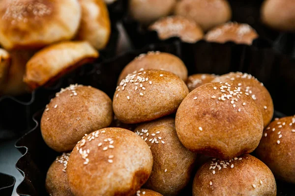 Fresh Homemade Bread Taken Wood Oven Close Rustic Whole Meal — Stock Photo, Image