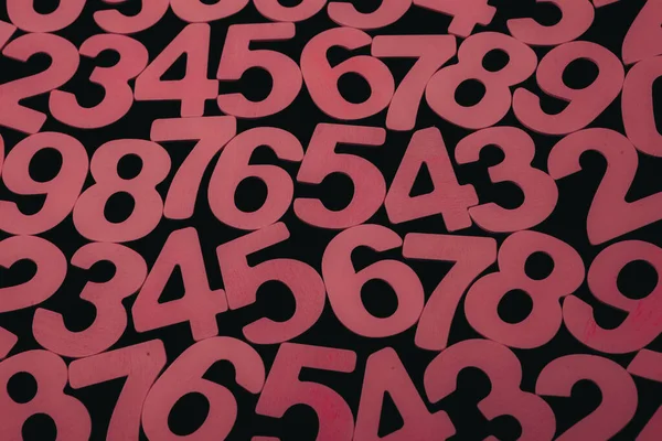 Tło Liczb Lub Płynny Wzór Liczbami — Zdjęcie stockowe