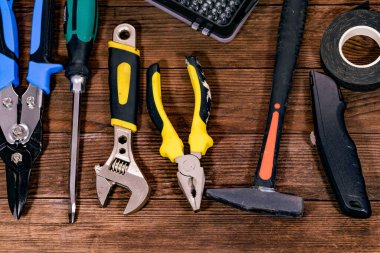 Ahşap İş Bankası, Profesyonel DIY İnşaat, Yenileme ve Ev Bakım Projeleri Tamir Aletleri