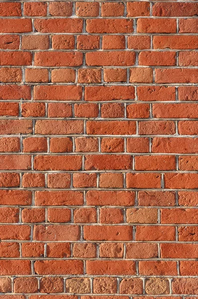 Old brick wall of red bricks — Stock Photo, Image