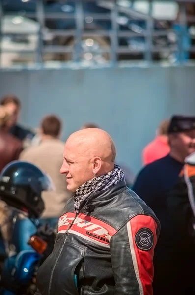 Opening van seizoen van de motorfiets — Stockfoto