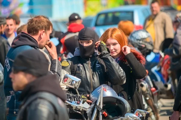 Reunião de fãs de moto — Fotografia de Stock