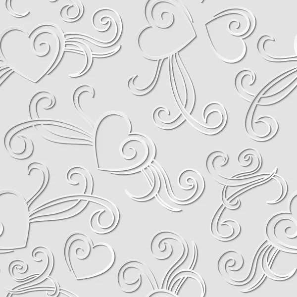 Seamless hearts pattern — Stock Photo, Image