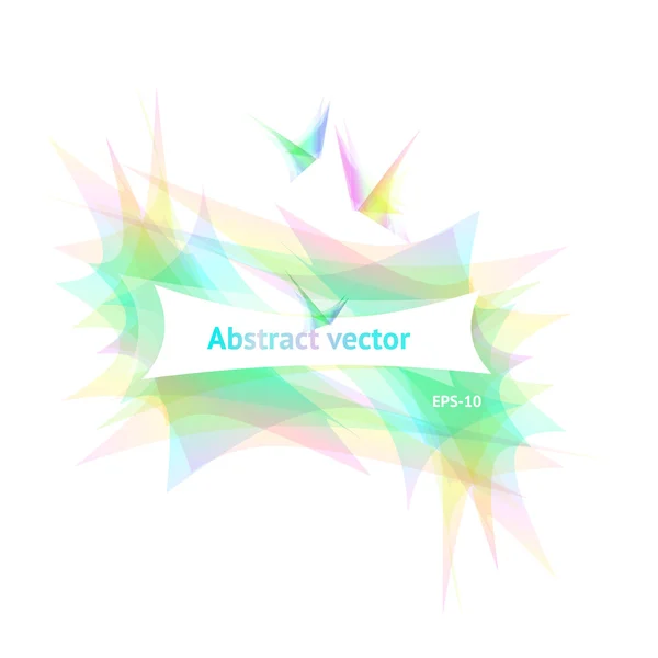 Färgstarka bakgrund för banner — Stock vektor