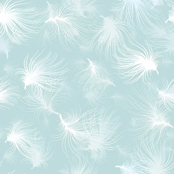 Tüy resimli soyut Desen