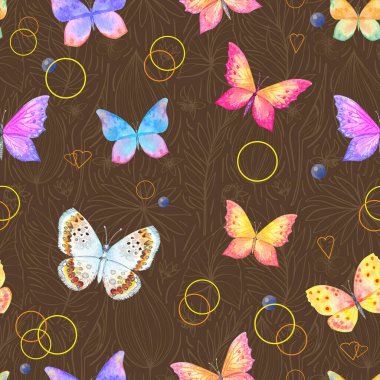 Kelebek resimlerinin kusursuz deseni