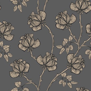 Güllü çiçek doku