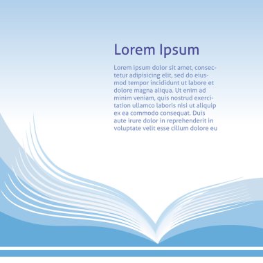 Açık kitap arka plan