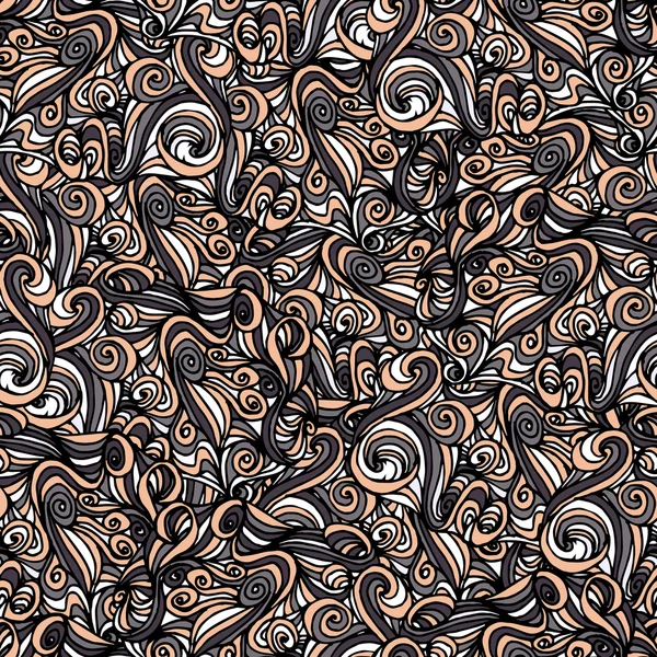 Abstracte handgetekende patroon — Stockvector