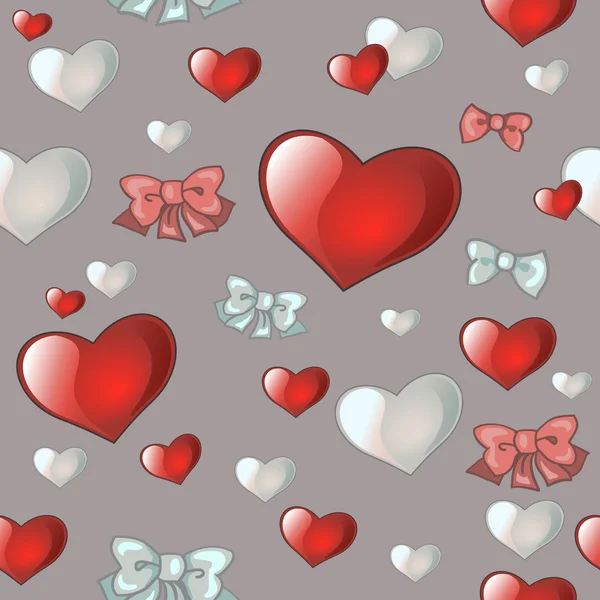 Valentine's day pattern — Stock Vector