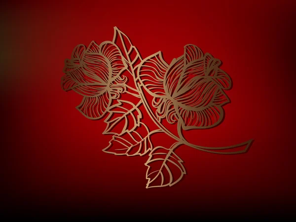 Líneas rosas en vector borrosa fondo floral. Se puede utilizar para la invitación, fondo de pantalla, fondo, página web, interfaz móvil . — Vector de stock