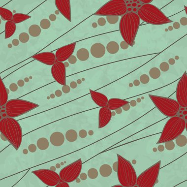 çiçekler sorunsuz arka plan