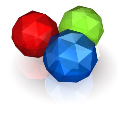 RGB 3d elmas