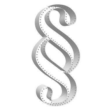 Paragraf kağıt beyaz yay çivi