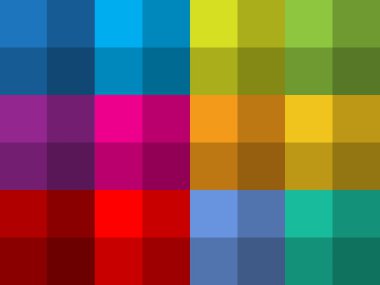 Arka plan kareli renkli geometrik dekorasyon gölge