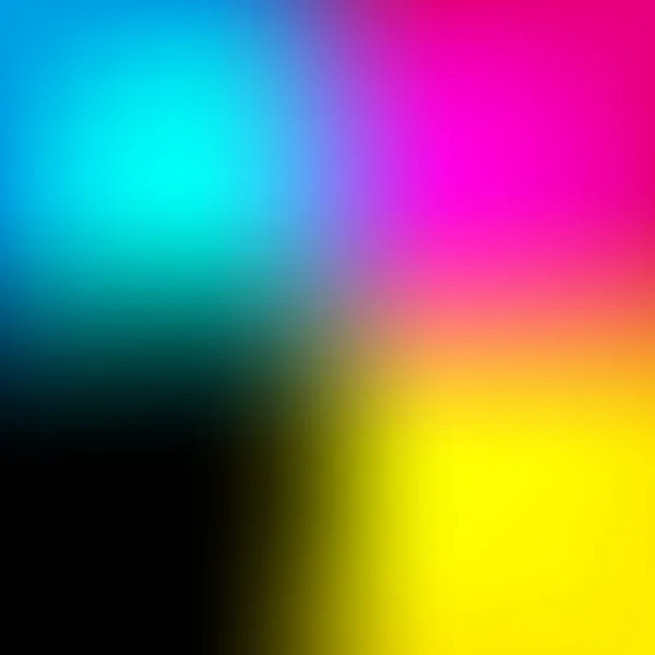 CMYK bokeh arka plan vektör — Stok Vektör