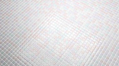 white tiles background convergent perspective