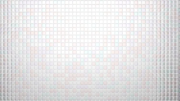 White tiles background frontal view — Stock fotografie