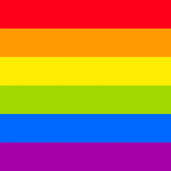 Bandeira vetorial gay ou sinal de bandeira vetorial LGBT. Símbolo da cultura gay . —  Vetores de Stock