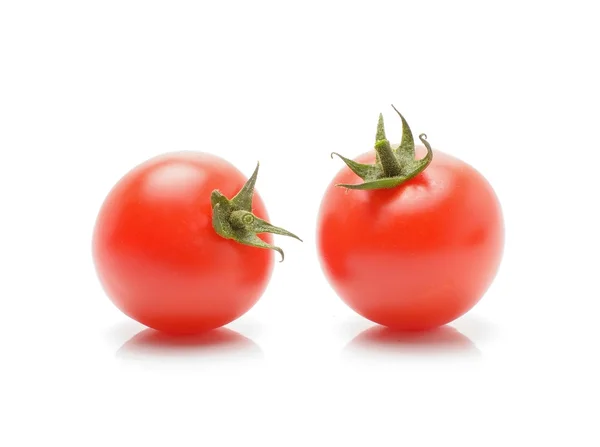Tomaten met groene stam — Stockfoto