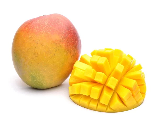 Mango fruit isolated on white background — Stock Photo, Image