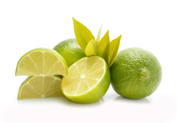 Fresh ripe limes — Stock Photo, Image