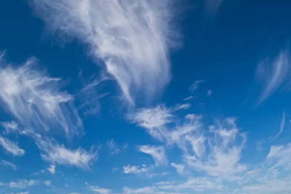 Clouds in the blue sky — Stock Photo, Image