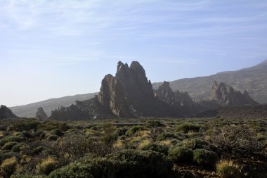 Manzara Teide Milli Parkı, Kanarya Adaları, İspanya'dan