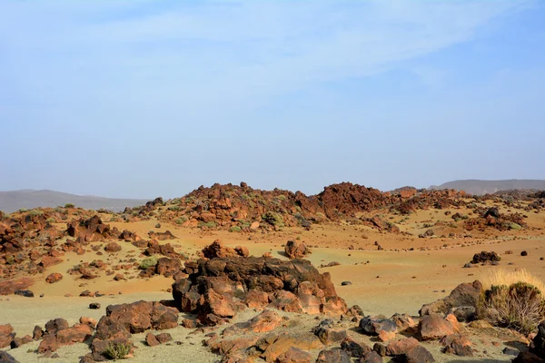 Krajobraz z Parku Narodowego Teide, Wyspy Kanaryjskie, Hiszpania — Zdjęcie stockowe