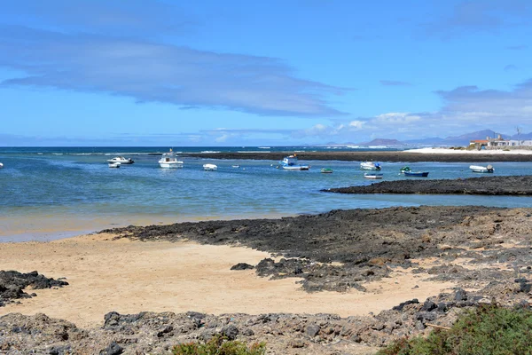 Duinen van Corralejo Fuerteventura, Canarische eilanden, Spanje — Stockfoto