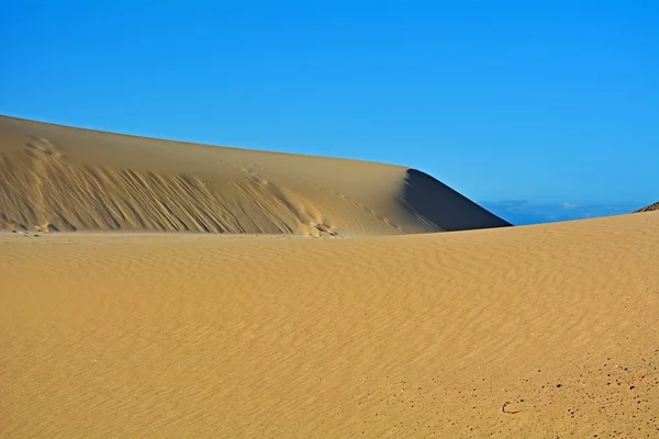 Wydm Corralejo, Fuerteventura, Wyspy Kanaryjskie, Hiszpania — Zdjęcie stockowe