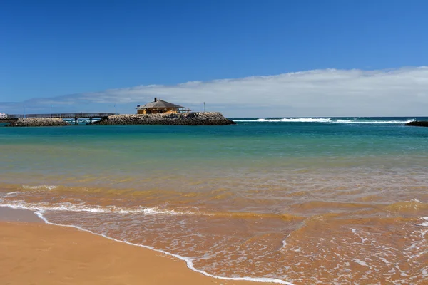 Beautiful tropical beach on paradise Island. Canary Island Fuerteventura Spain. — Stock Photo, Image