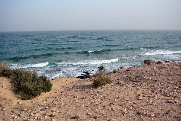 Tropická pláž na paradise Island. Kanárské ostrova Fuerteventura Španělsko — Stock fotografie