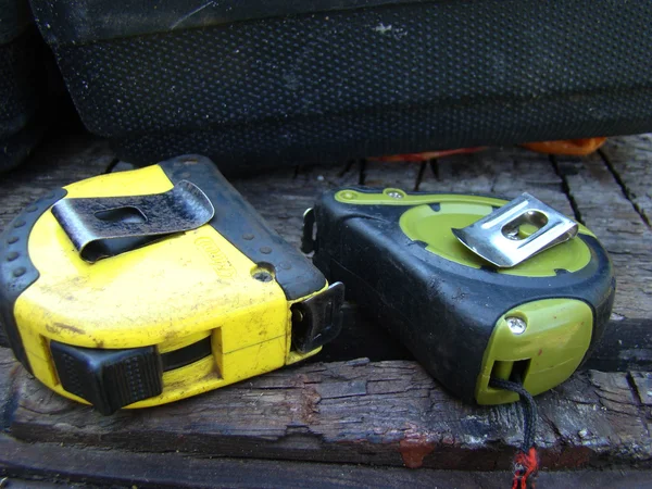 Meetlint Meten Gemeenschappelijk Mechanisch Geschikt Voor Het Meten Van Lengte — Stockfoto