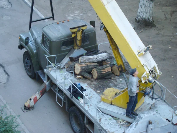 Auto Positioner Speciale Uitrusting Het Werk Van Mensen Faciliteren — Stockfoto