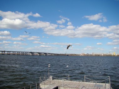 Dnipropetrovsk şehir manzarası