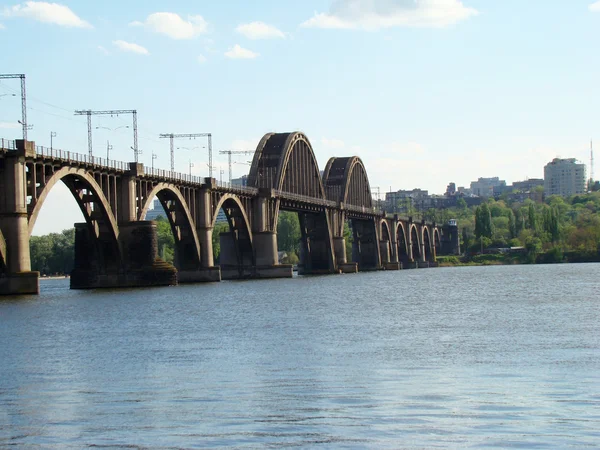 Vista Dnipropetrovsk Margem Direita Cidade — Fotografia de Stock