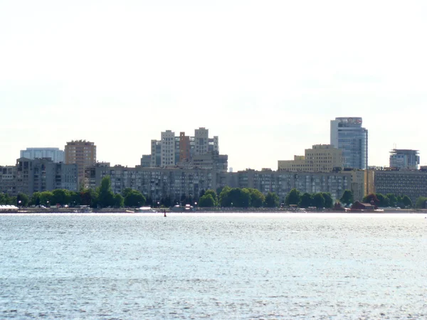 Dnipropetrovsk View Right Bank City — Stock Photo, Image