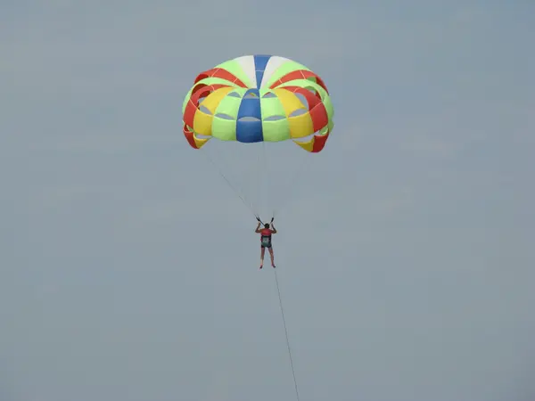 Parachute Open State Sky — Stock Photo, Image