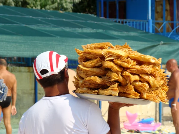 Playa Remota Comercio Miel Baklava —  Fotos de Stock