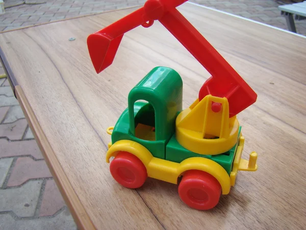 Toy Machine Voor Kinderen Gemaakt Van Kunststof — Stockfoto