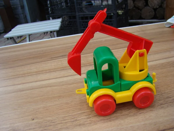 Іграшкова Машина Дітей Пластику — стокове фото