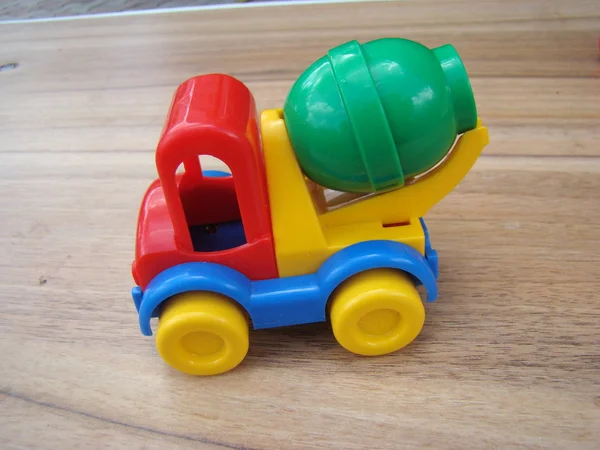 Máquina Brinquedo Para Crianças Feitas Plástico — Fotografia de Stock