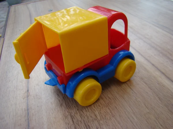 Toy Machine Voor Kinderen Gemaakt Van Kunststof — Stockfoto