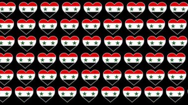 Suriye Düzen Sevgisi Bayrak Tasarımı