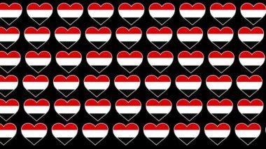 Yemen Düzen Sevgisi Bayrak Tasarımı